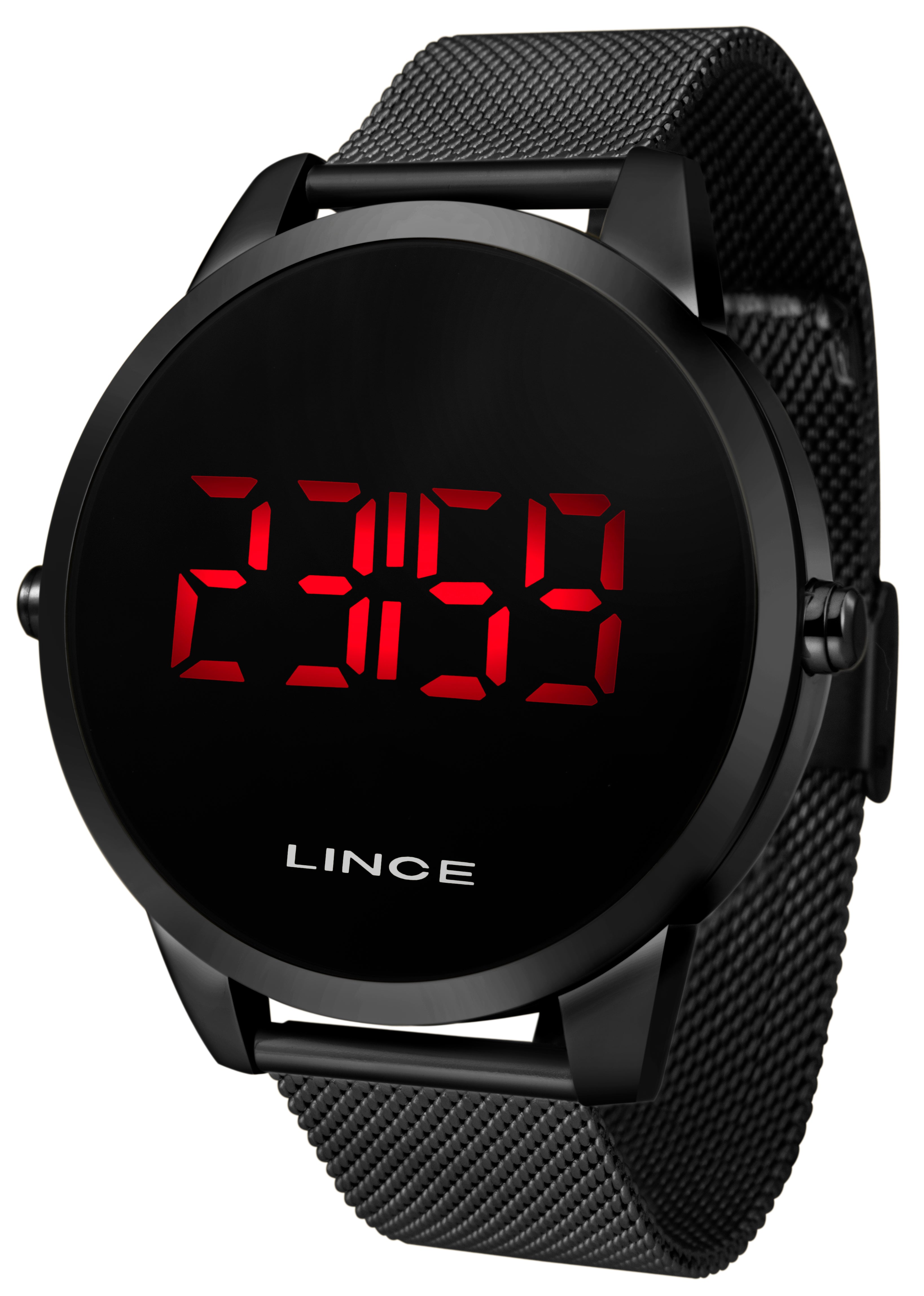 Relógio Lince Feminino Digital LED Vermelho MDN4586L
